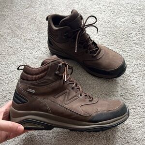 New Balance 1400 Men’s Size 11.5 Brown Leather Outdoor Trail Hiking Boots